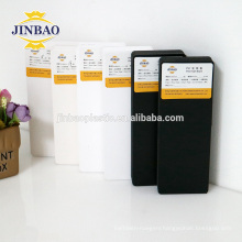 JINBAO Colorful white black 4x8 flexibond pvc foam board price